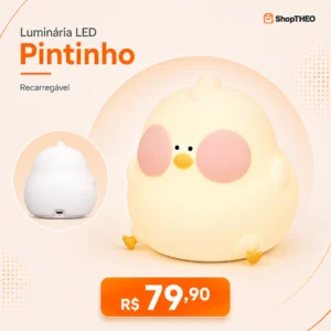 Luminária de Silicone Pato RGB It Blue AKL-L006 com 7 Cores