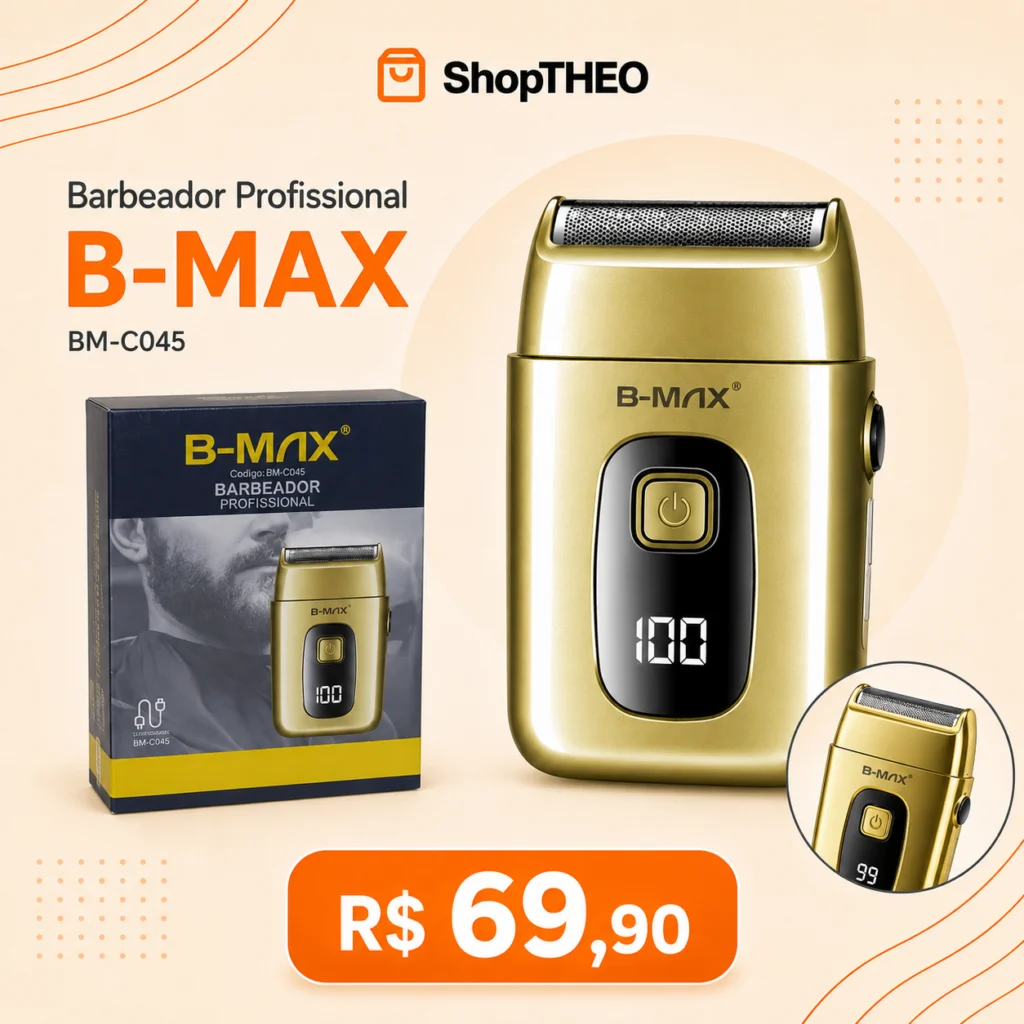 Barbeador Profissional Bm-C045 B-Max