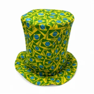 Chapéu de Torcida Brasil Verde e Amarelo