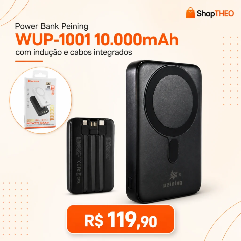 Power Bank Peining WUP-1001 10.000mAh