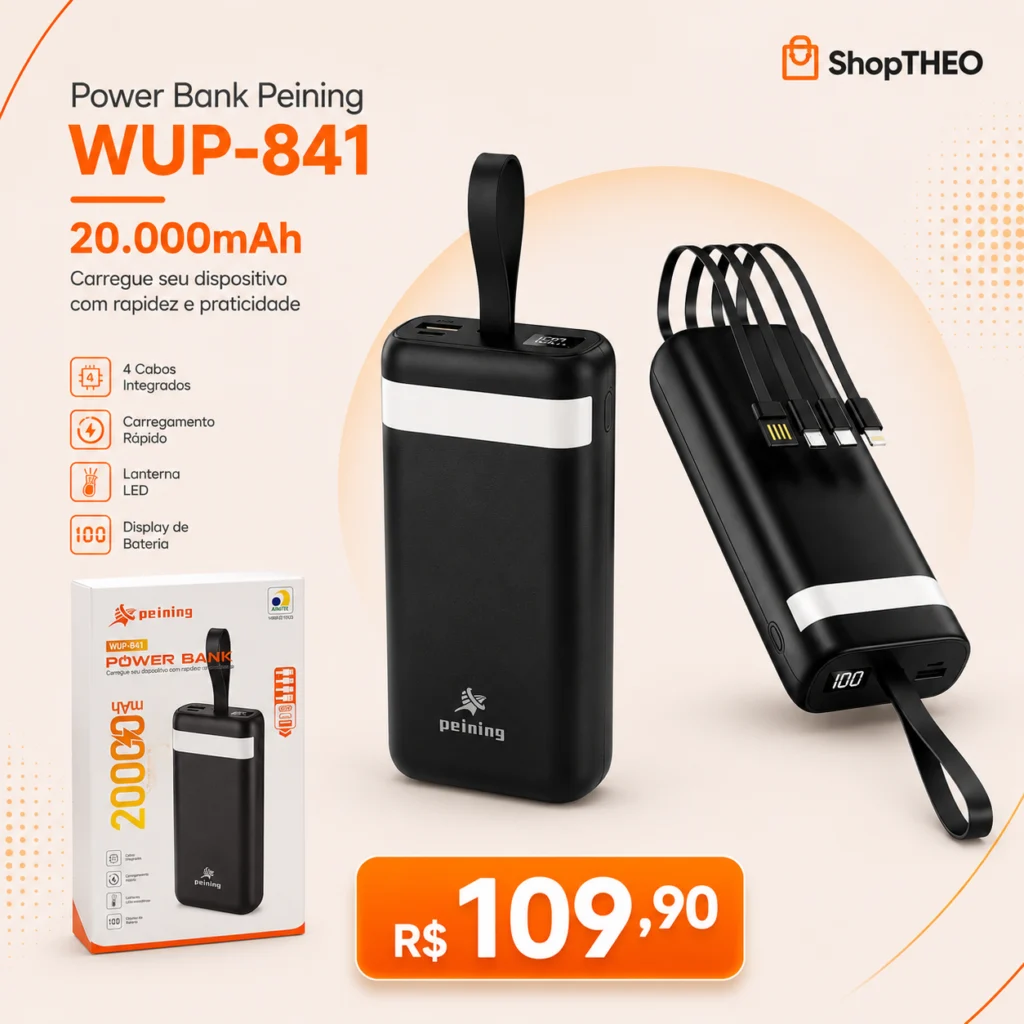 Power Bank Peining WUP-841 20.000mAh