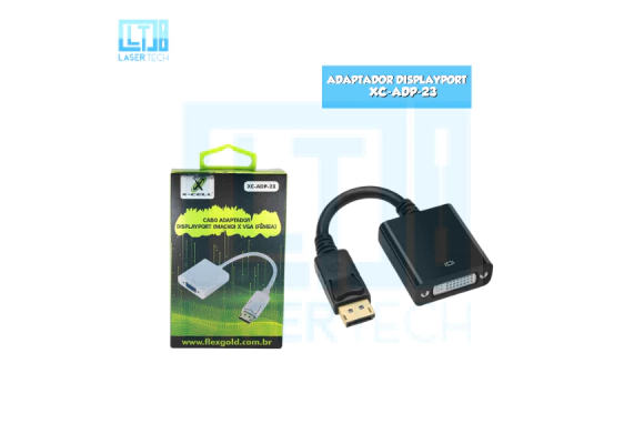 Cabo Adaptador Displayport Macho/ Vga Femea Xc-Adp-23