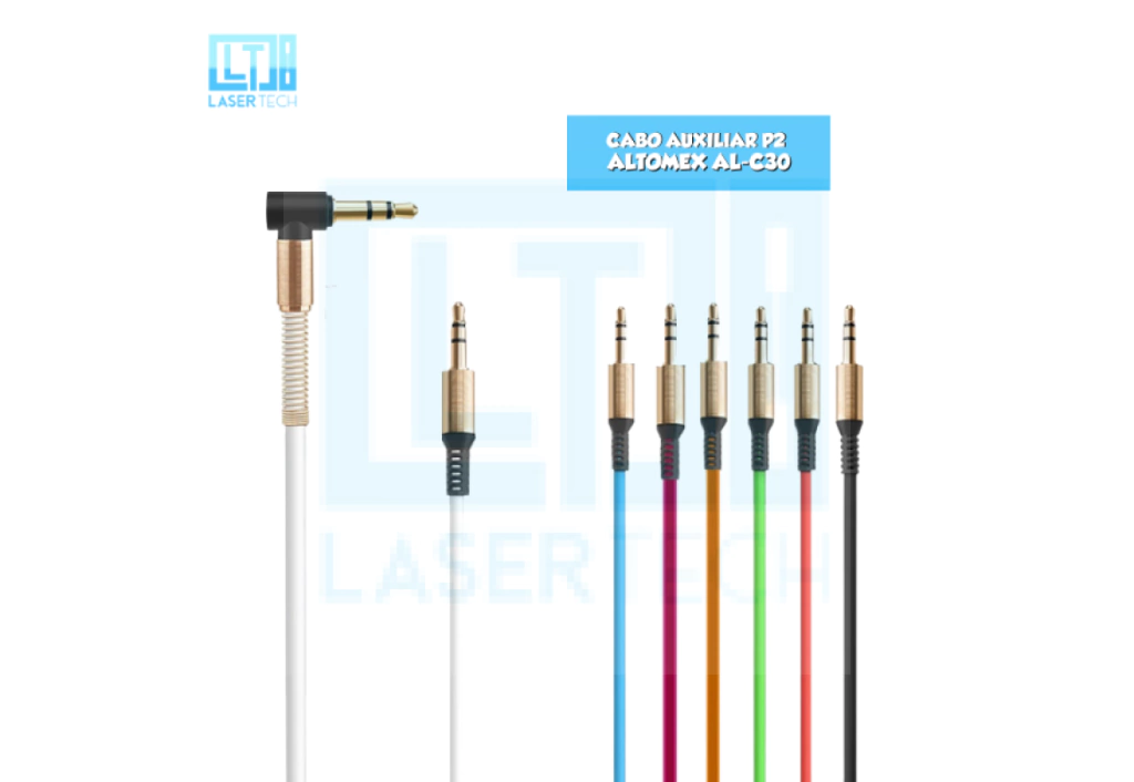 Cabo Auxiliar P2 Colorido Altomex Al-C30