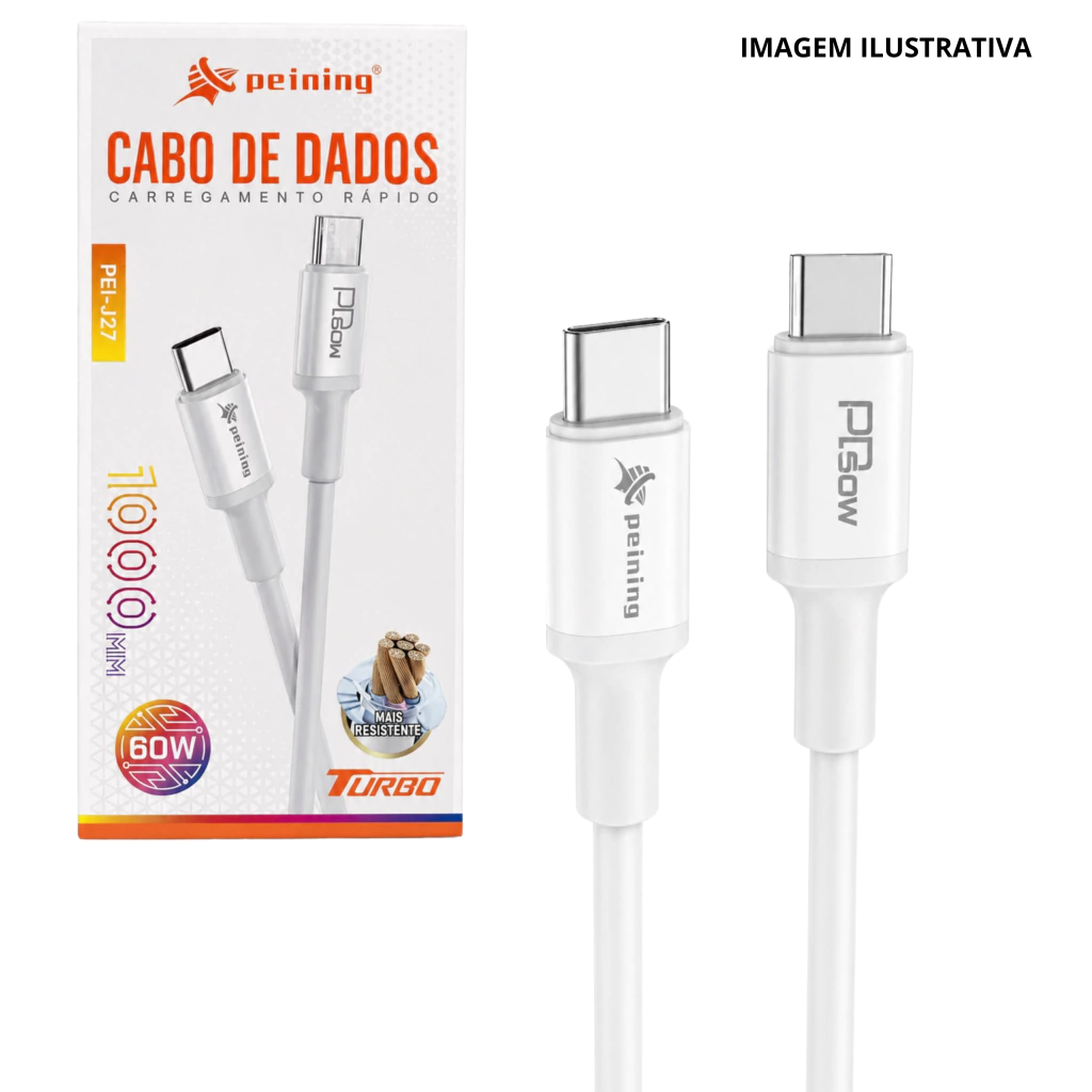 Cabo De Dados 1m 60w Tpc/Tpc Pei-J27