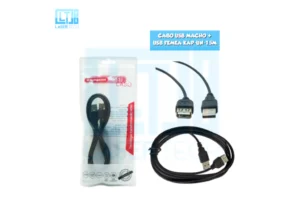 Cabo Usb Macho Para Fêmea Kap-Un-1.5M