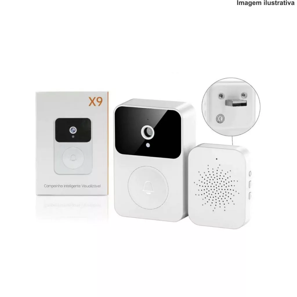 Campainha Inteligente Visualizavel X9 M8