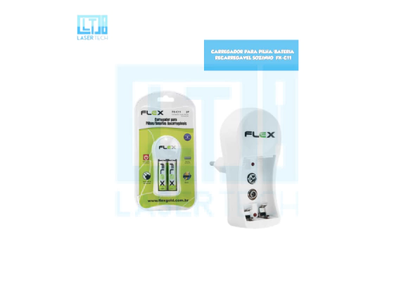 Carregador Para Pilha/Bateria Recarregavel Sozinho Fx-C11