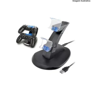 Carregador E Suporte De Controle Ps4