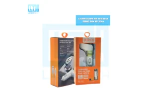 Carregador Ios Veicular Turbo 38W Kd-304A