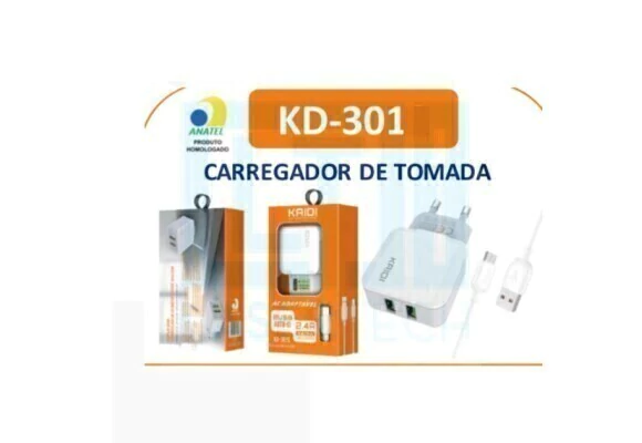 Carregador Rapido V8 Kd-301S