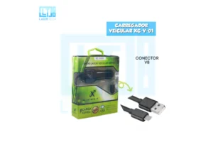 Carregador Veicular Rapido 2.5 V8 Xc-V-01