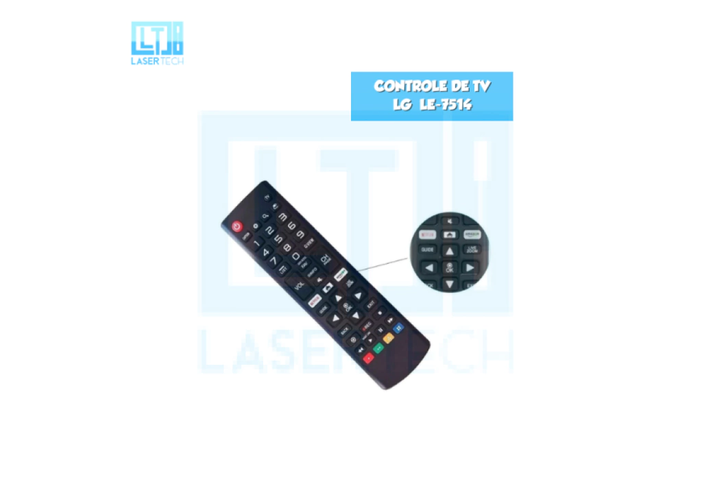 Le-7045 Controle Para Tv Lg Universal Ka-3864 Ka-3894