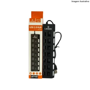 Hub Usb 2.0 7Usb Ley-02 Lehmox
