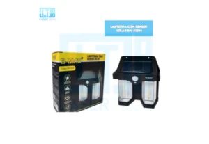 Lanterna Com Sensor Solar Bm-8529