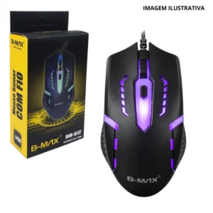 Mouse Com Fio Bm-612 B-Max