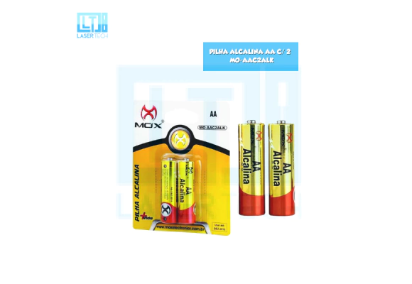 Pilha Alcalina Aa C/ 2 Und Mo-Aac2Alk