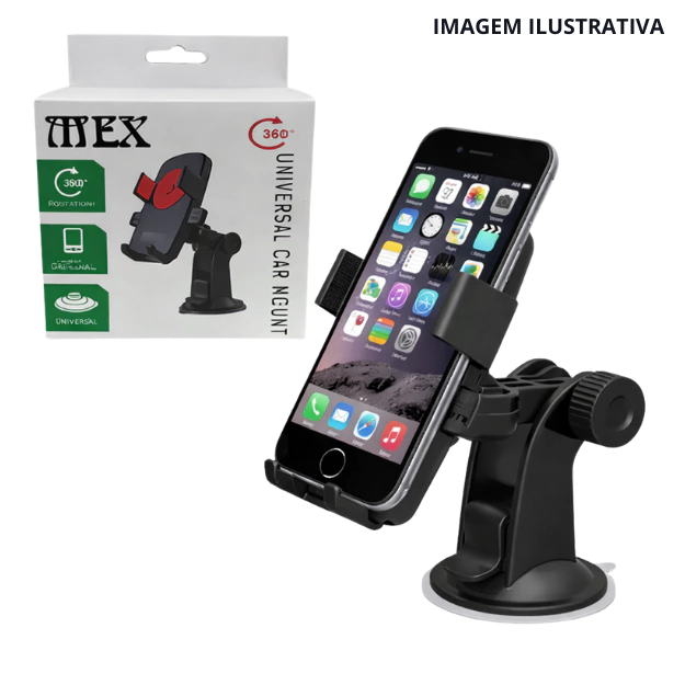 Suporte P/Celular Universal 360º Pescocinho C-1028 Mex