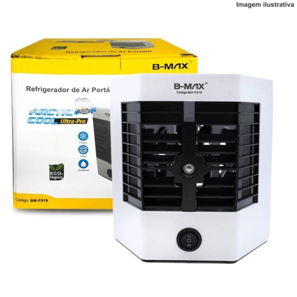 Refrigerador De Ar Portatil Bm-F919 B-Max