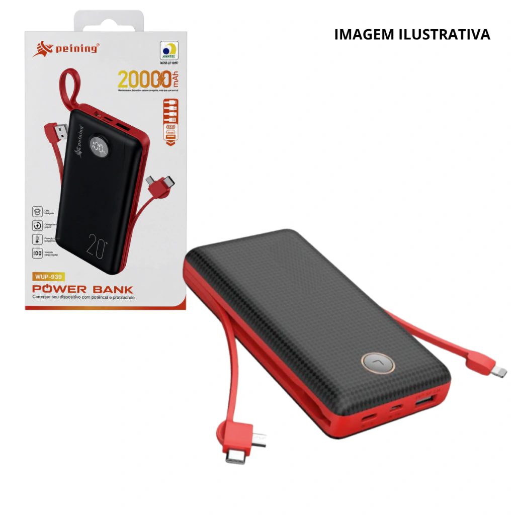Power Bank 20.000 Wup-939 Peining