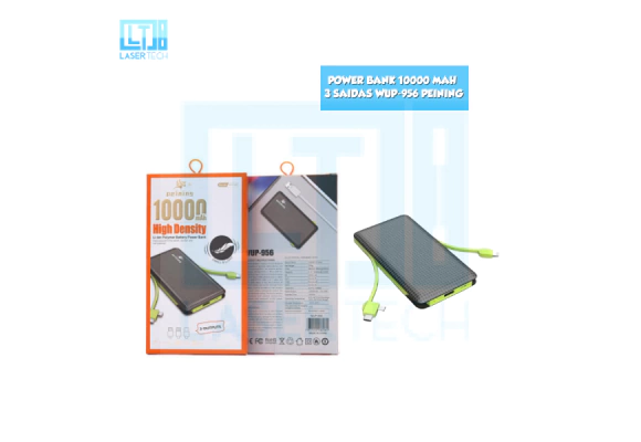 Power Bank 10000 Mah 3 Saidas Wup-956 Peining