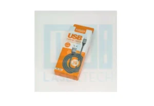 Cabo V8 Usb Rápido Fio Preto 2M Kd-336S/ Kd-336M Kaidi