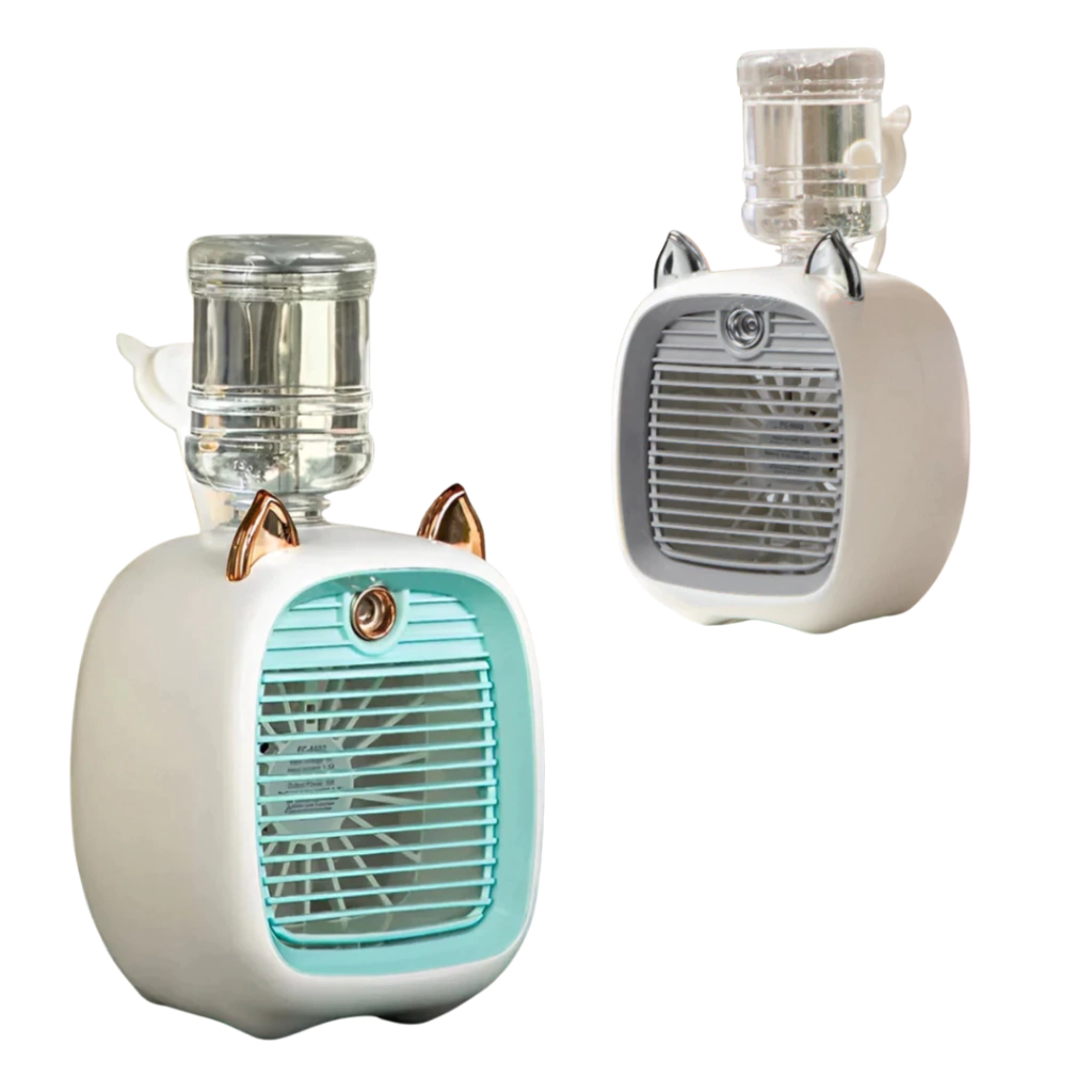 Ventilador Com Refrigerador De Ar Little Fox Spray Cold Fan