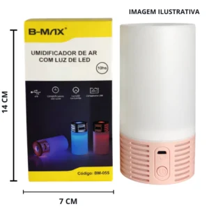 Umidificador De Ar Com Luz De Led Bm-055