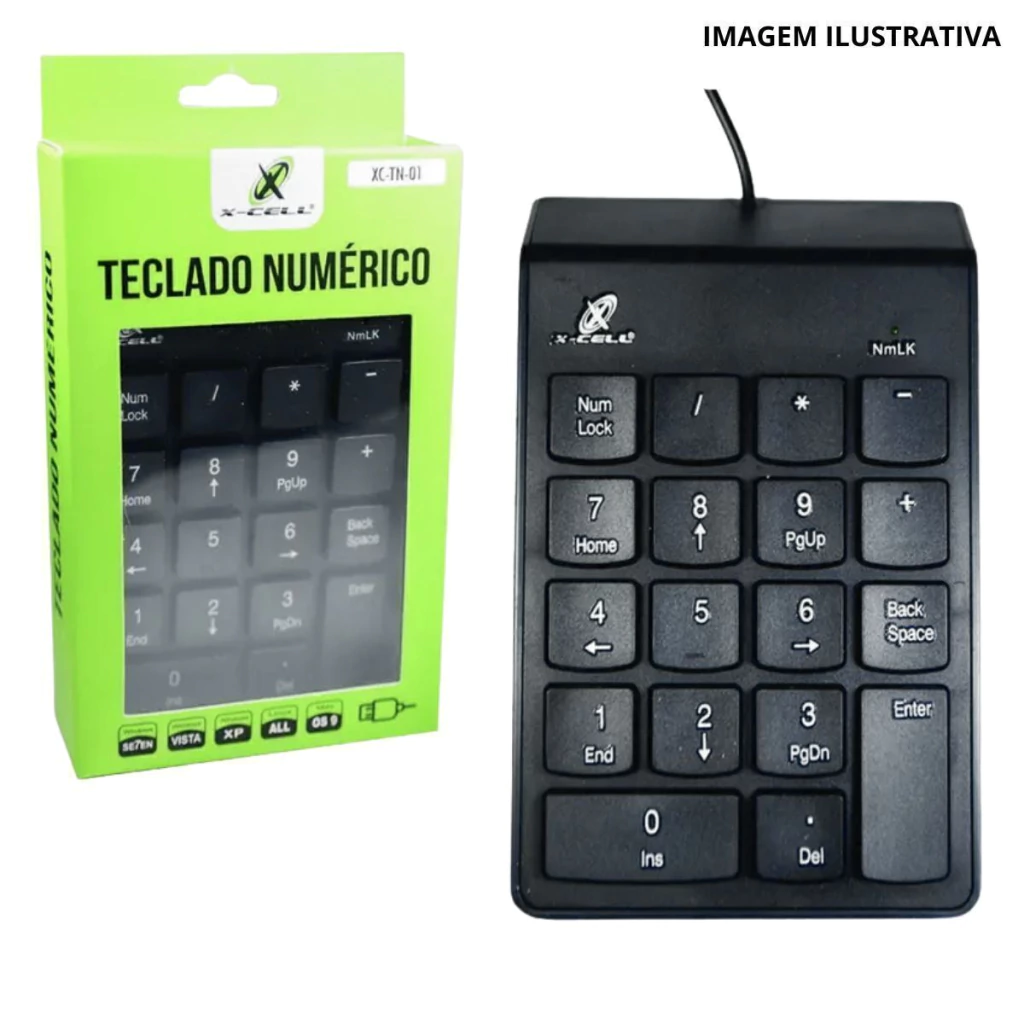Teclado Numerico Xc-Tn-01