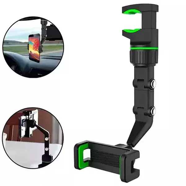 Suporte Universal Para Retrovisor Folder Clip Cx Verde
