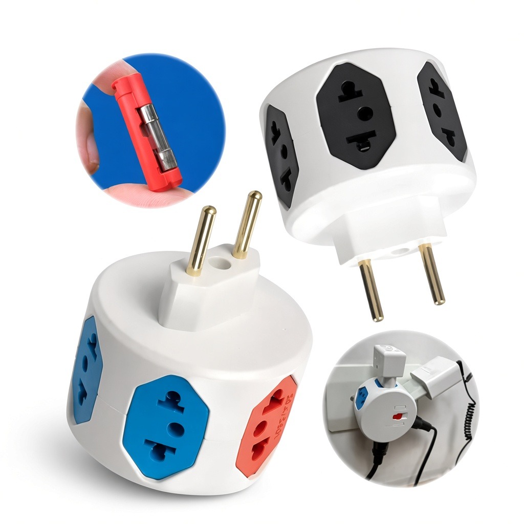 Adaptador Benjamin C/ Fusível De Proteção Ada-010
