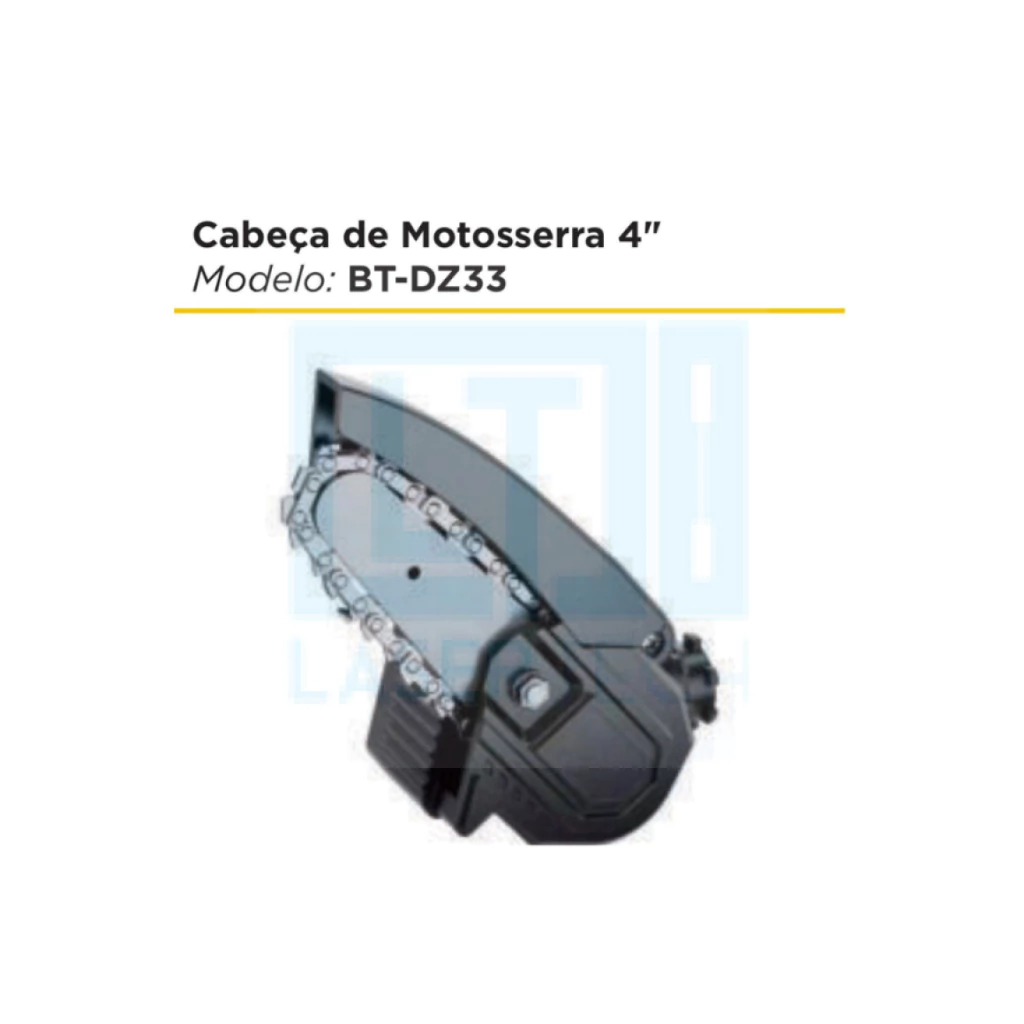 Cabeça De Motosserra 4" Bt-Dz33 B-Max