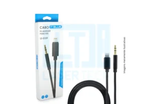 Cabo P2 Auxiliar P/ Iphone It Blue Le-0159