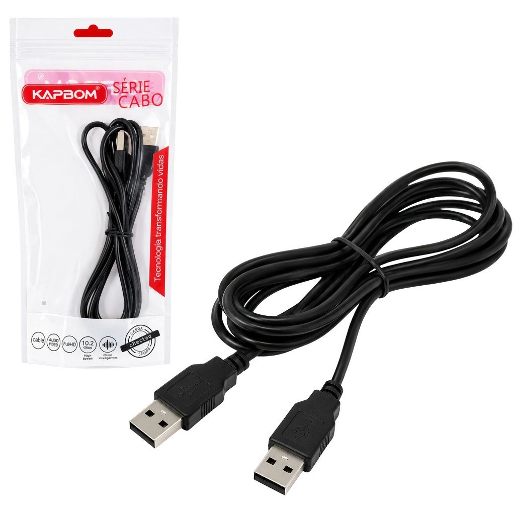 Cabo Usb Macho + Usb Macho 1.5M Uu01 kap-Uu