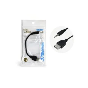 Cabo Usb Femea + P2 Macho Le-1012