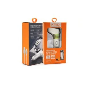Carregador Ios Veicular Turbo 38W Kd-304A
