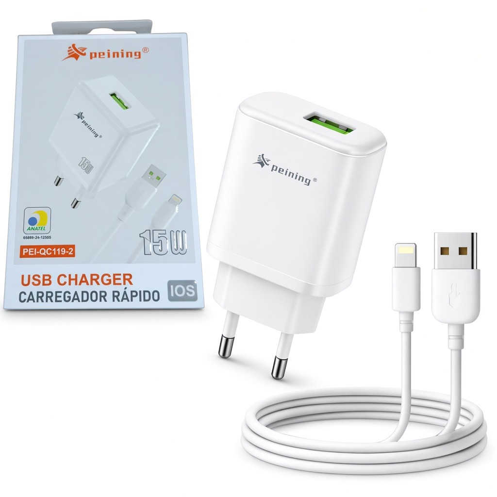 Carregador Usb 3.1A Ip Pei-Qc119-2