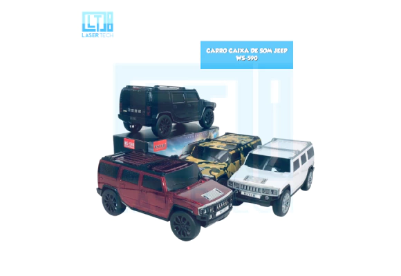 Carro Caixa De Som Jeep Ws-590