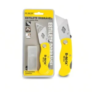 Estilete Dobrável Com Lâmina Fixa Bt-323 Bmax