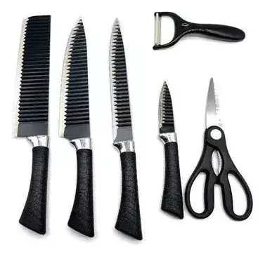 Faqueiro 6 Pcs Luatek Lk-Cf12 Er-0238A
