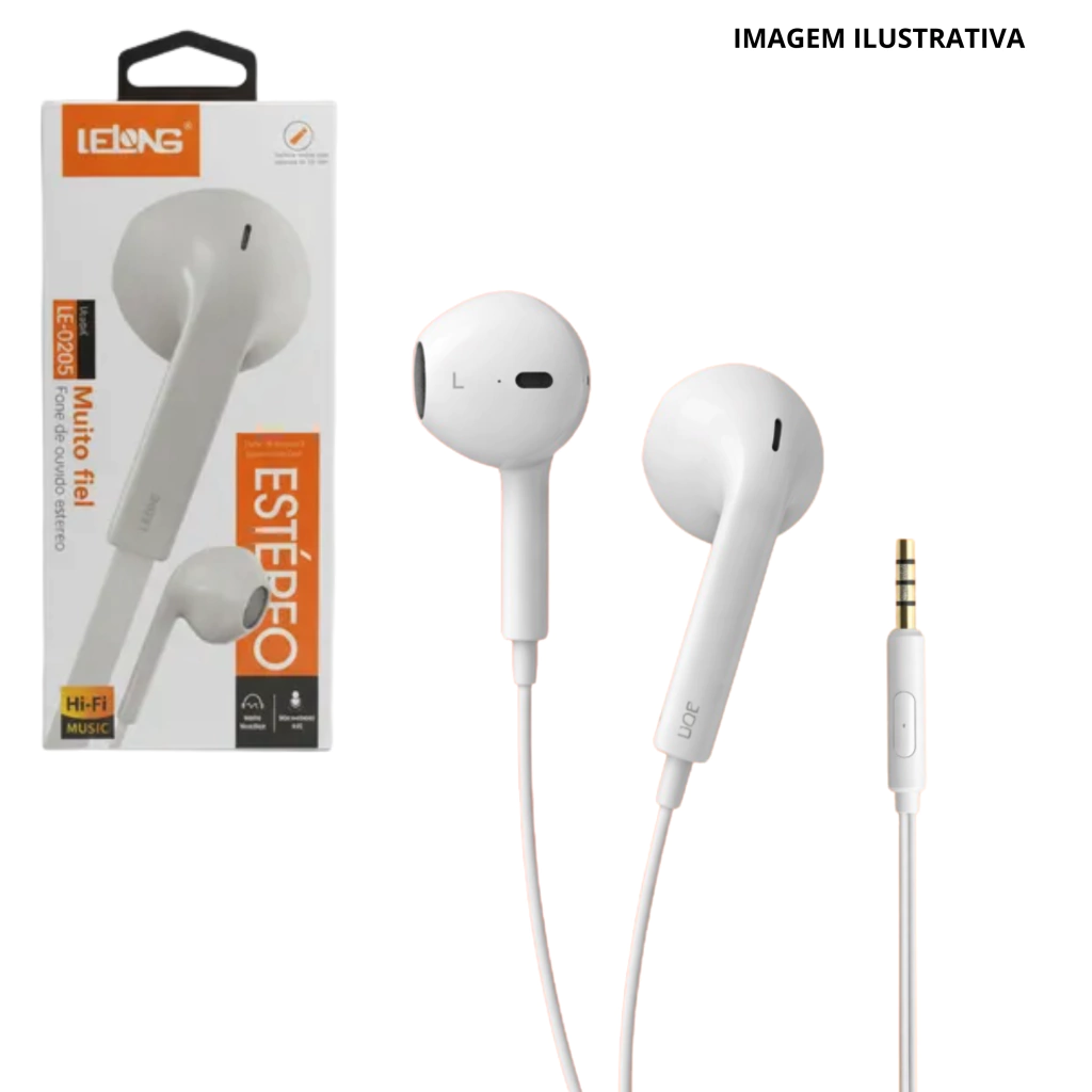 Fone De Ouvido Lelong Le-0205
