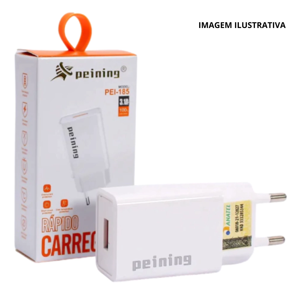 Fonte Usb Rápida Pei-185