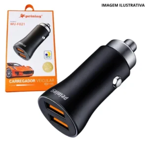 Fonte Veicular 2 Usb Wu-F021