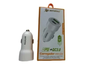 Fonte Veicular Usb/C 20W Pei-Cc01 Peining