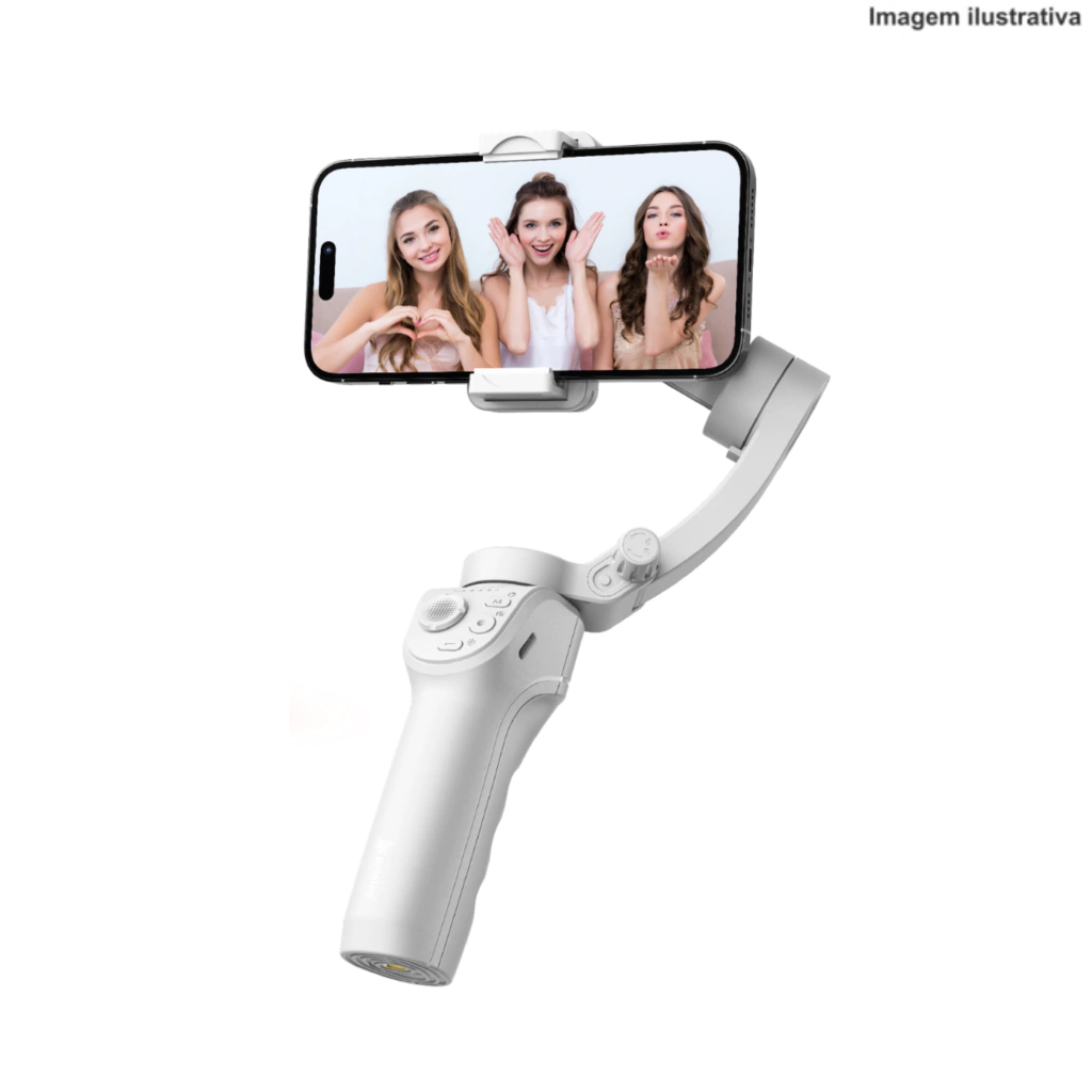 Estabilizador De Celular Gimbal 3 Eixos Pei-M01