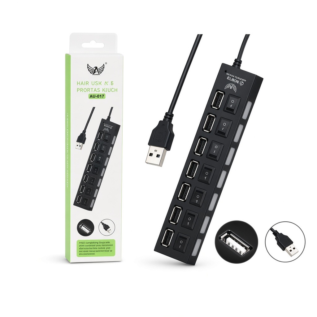 Hub Usb 2.0 7 Portas Altomex Au-017