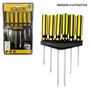 Kit Chaves C/ 6 Pçs C/Suporte Ar0024