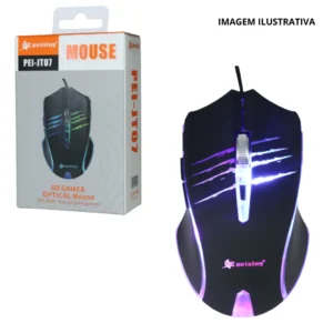 Mouse Gamer Com Fio Pei-Jt07 Peining