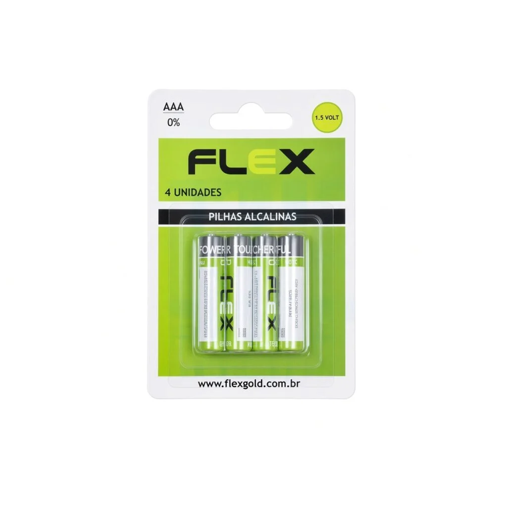 Pilha Alcalina C/ 4 Und Aa Comum Fx-Aak4