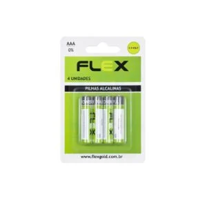 Pilha Alcalina C/ 4 Und Aa Comum Fx-Aak4