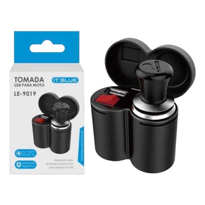 Tomada Usb Para Moto Le-9019